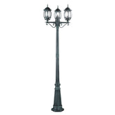 PALO SANTIAGO NERO/VERDE 3XE27 IP44 69X209CM