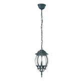 SOSPENSIONE SANTIAGO NERA/VERDE 1XE27 IP44 15,5X107,5CM