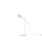 LAMPADA DA TAVOLO EIFFEL IN METALLO BIANCO CON PUNTO LUCE ORIENTABILE 1XE14 59,5X42X42CM