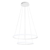 SOSPENSIONE LED AXIS BIANCA 31W 2635LM CCT+RGB DYGITAL CON TELECOMANDO 60/40X150CM