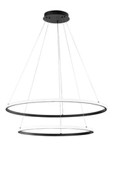 SOSPENSIONE LED AXIS NERA 70W 7700LM CCT 80/60X150CM