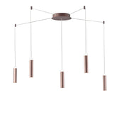PLAFONIERA LED CANDLE BRONZO 35W 3600LM 4000K 400X20X4CM