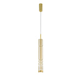 SOSPENSIONE LED CROOKES AMBRA 8W 800LM CCT 8X8X234CM