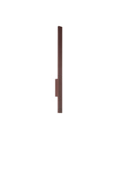APPLIQUE LED HERCULES CORTEN IN ALLUMINIO E DIFFUSORE IN PC 23W 3500LM CCT 2700/3300/4000K IP65 60X55X1000MM