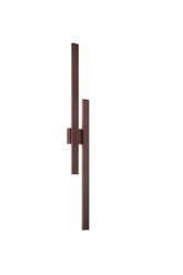 APPLIQUE LED HERCULES CORTEN IN ALLUMINIO E DIFFUSORE IN PC 47W 6800LM CCT 2700/3500/4000K IP65 60X170X1420MM