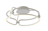 PLAFONIERA LED INFINITY BIANCA 33W 2970LM 4000K 44X44X17CM