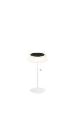 LAMPADA DA TAVOLO SOLARE RICARICABILE LED JIN BIANCA 1,2W CCT DIMM. IP54 D170XH320MM
