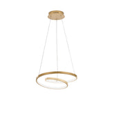 SOSPENSIONE LED LIEVE ORO 30W 4000LM CCT 40X6,5X150CM