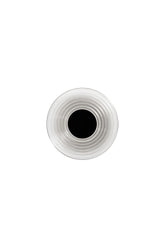 APPLIQUE LED MORSE FUME' IN VETRO 8W 800LM CCT 2700/3500/4000K 30X6,5CM