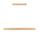 SOSPENSIONE LED NAVEL LEGNO 40W 6400LM CCT 121,5X8X150CM