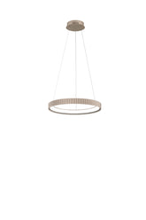 SOSPENSIONE LED NIKE ORO IN METALLO 40W 5840LM DIP-CCT 2700/3200/4000K D49,5XH5CM