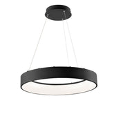 SOSPENSIONE LED NOAH NERA 60W 8000LM CCT 60X10X150CM