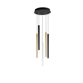 SOSPENSIONE LED PYPE MULTICOLORE 35W 2350LM CCT 2,5X41X200CM
