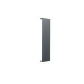 APPLIQUE BIEMISSIONE LED RIBBON ANTRACITE 2X6W 1600LM 4000K IP65 11,5X2,6X42CM