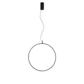 SOSPENSIONE LED TOORX NERA 30W 3300LM CCT 60X2CM
