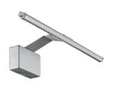 APPLIQUE LED ALCOR SILVER 5W 550LM 3000K 30,5X15X10CM