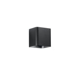 APPLIQUE BIEMISSIONE LED BIOME NERA 2X3,5W 840LM CCT IP54 11X11X9,5CM