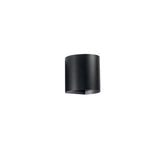 APPLIQUE BIEMISSIONE LED GOLF NERA 2X3,5W 840LM CCT IP54 11X11X9,5CM