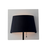 APPLIQUE LED WHAROL NERA 6W 540LM 4000K 25X8,7X25CM