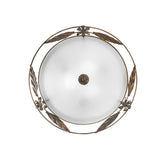 PLAFONIERA RICCIO BIANCA 3XE27 50X50X11,6CM
