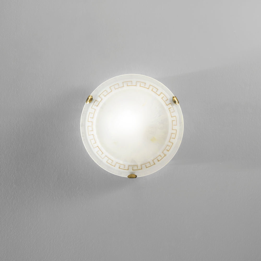 PLAFONIERA TRECENTO AMBRA 1XE27 30X30X9CM