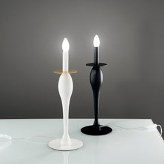 LUME ARMSTRONG NERO 1XE14 18X45CM