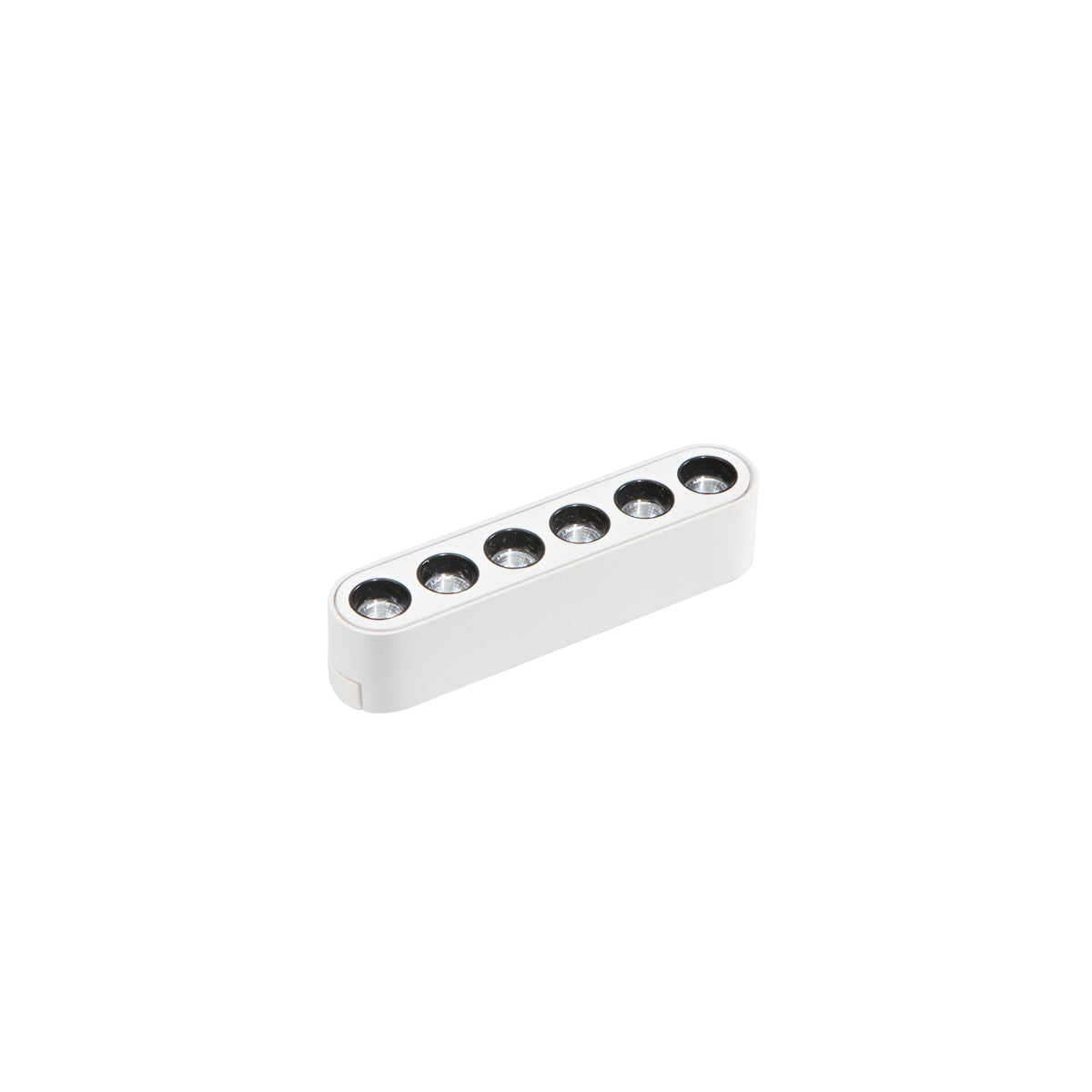 "Lampada LED lineare bianca per binario BERNINI 48V 6W con CCT 12cm"