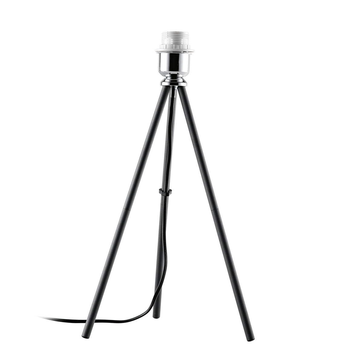 "Base lampada da tavolo MARILYN in metallo nero 42.7 cm."