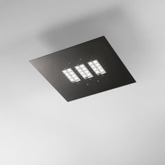 MODULO LED OSRAM BRIGHTMAX NERO 60W 9600LM 2700K CON MEZZANOTTE VIRTUALE 40X40X4,2CM