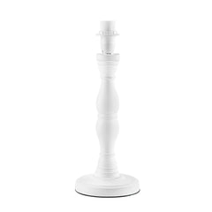 "Base lampada da tavolo SWEET in legno bianco 30 cm, 12 cm. Ø."