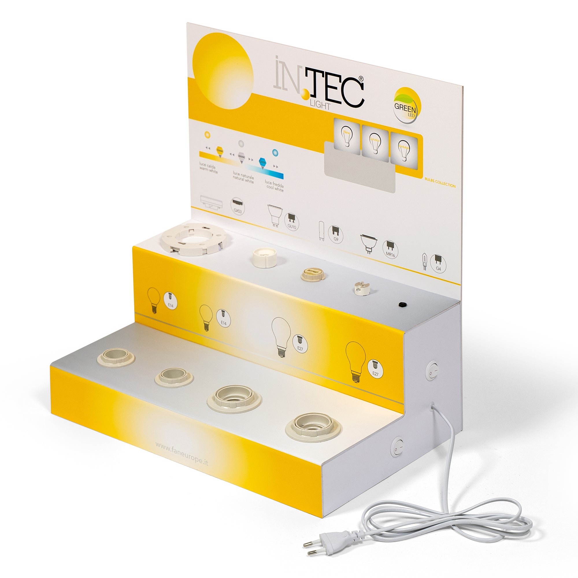 "Tester da banco per lampadine"