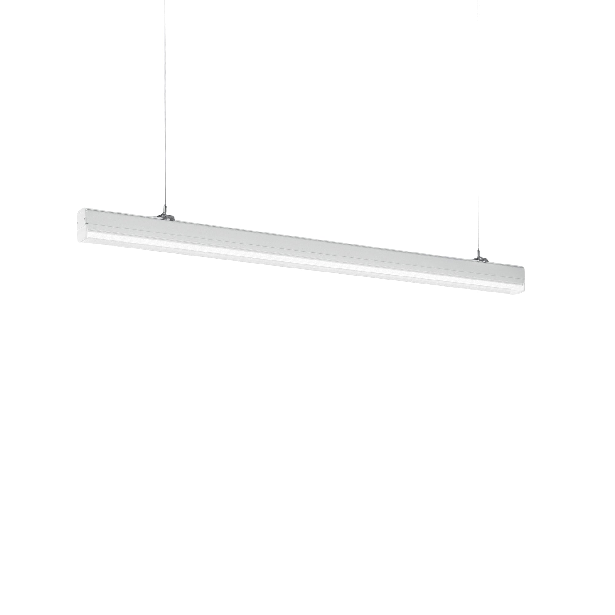 "Barra LED BUSBAR lineare con sistema DALI in alluminio bianco con CCT IP54"