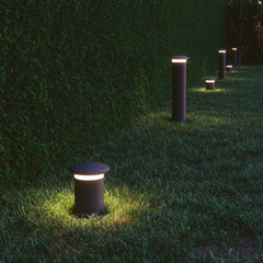 PALO LED BITT ANTRACITE 10W 1200LM CCT IP65 20,9X27,5CM