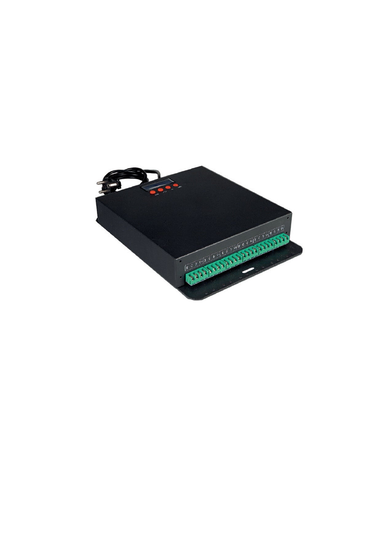 "Controller LED DMX512 RGB input AC230V output DC12V 300W 6 canali RGB (50W)"