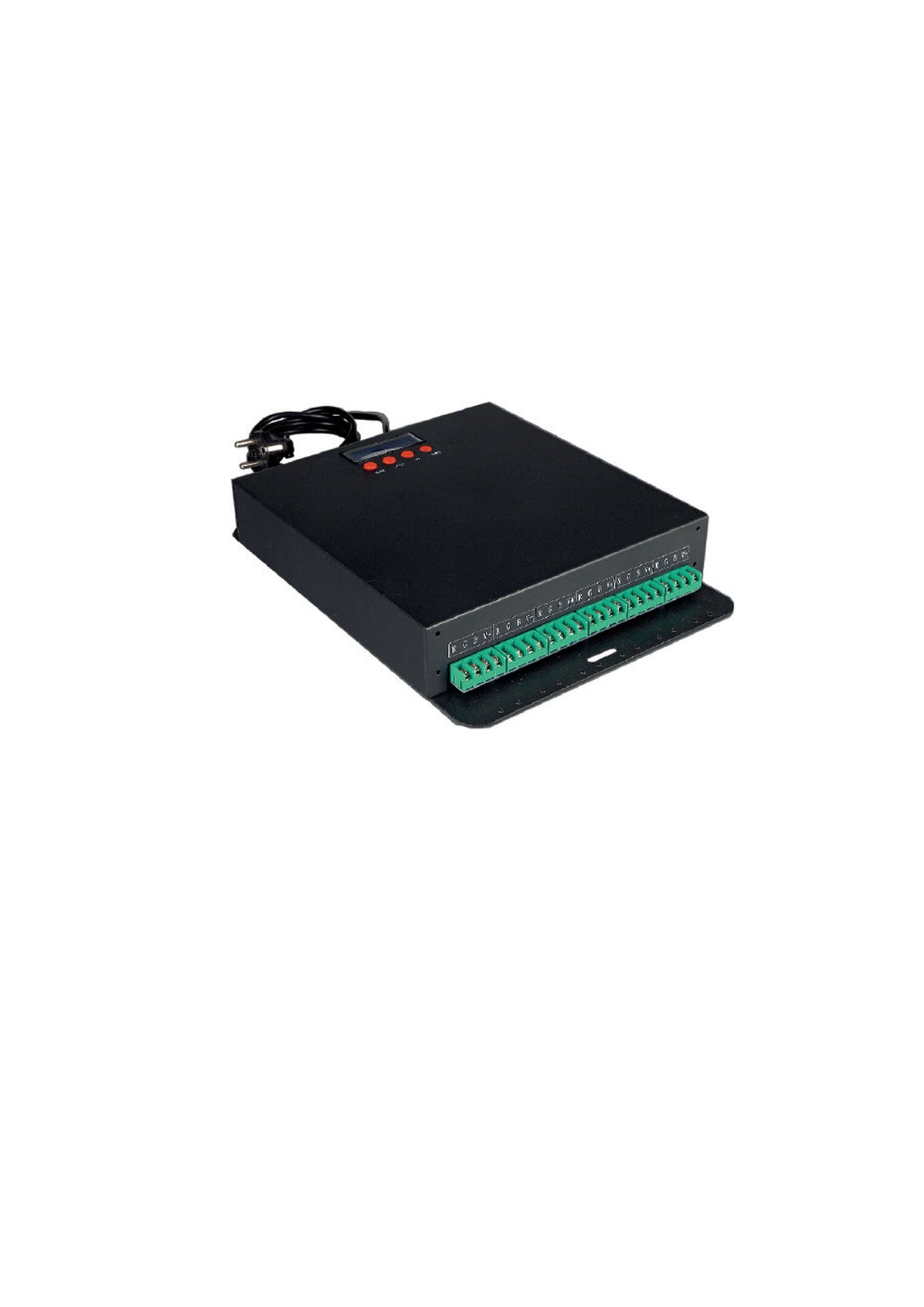 "Controller LED DMX512 RGB input AC230V output DC12V 300W 6 canali RGB (50W)"