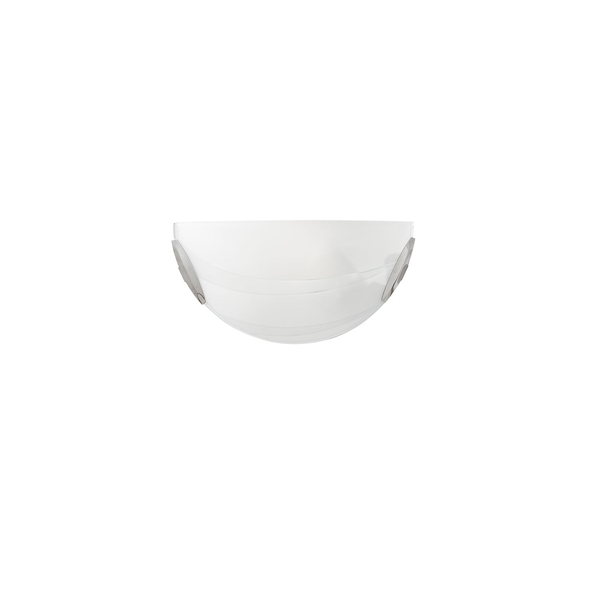 "Applique CRI in vetro bianco "