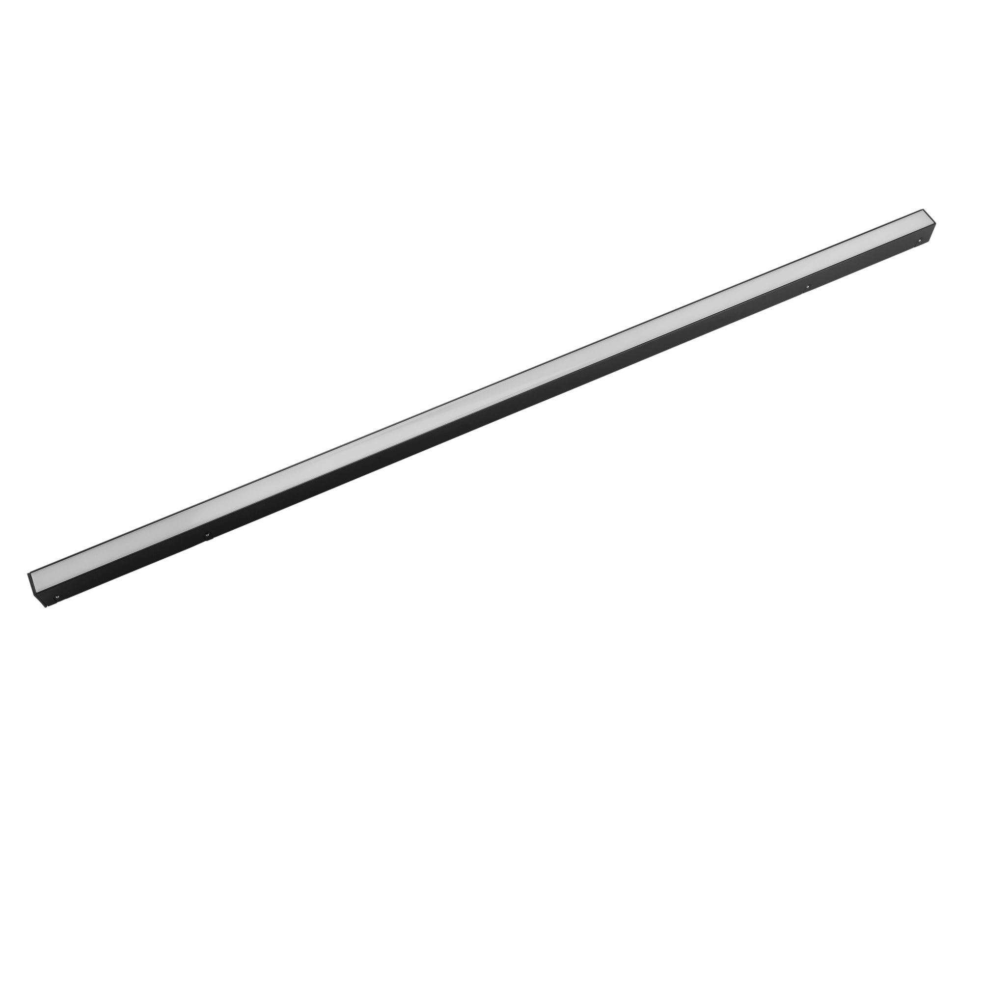 "Lampada LED lineare per binario DAVINCI nera 30W luce calda"