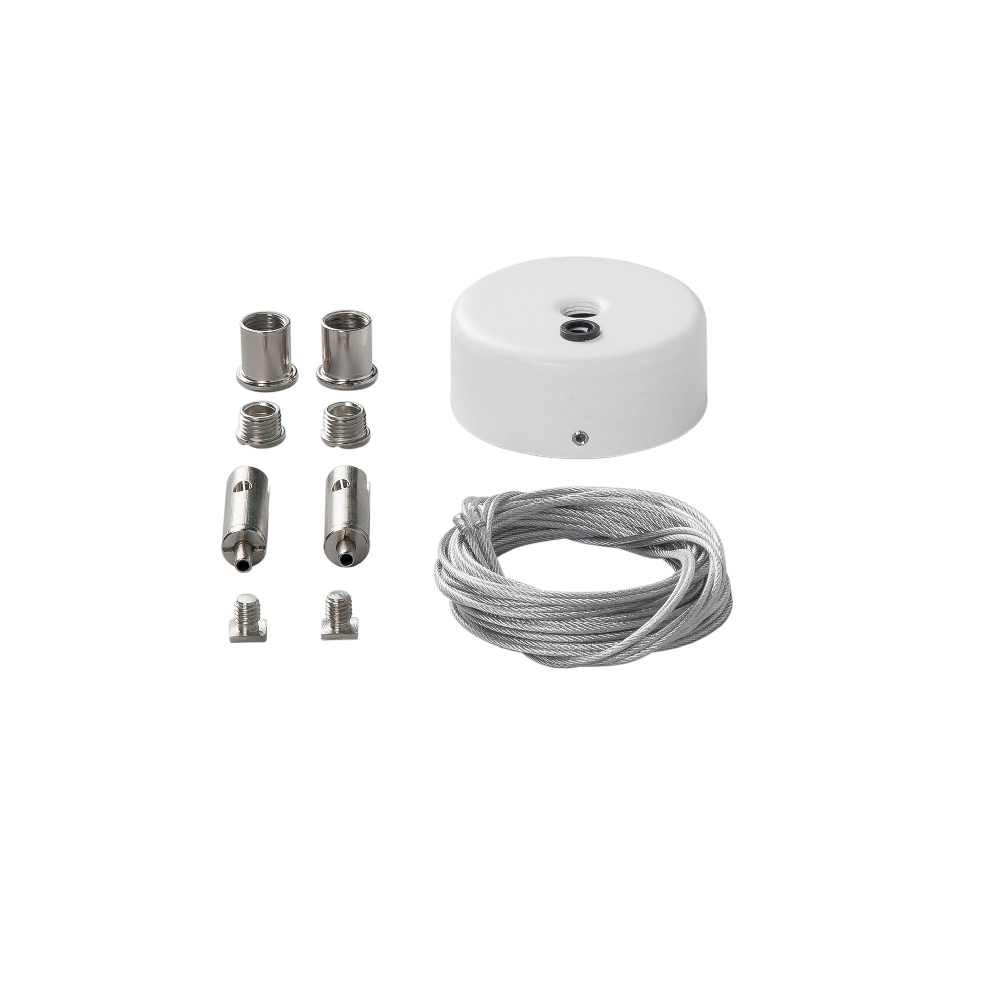 "Kit 2 cavi da 300 cm. per binario bianco DAVINCI accessori inclusi"