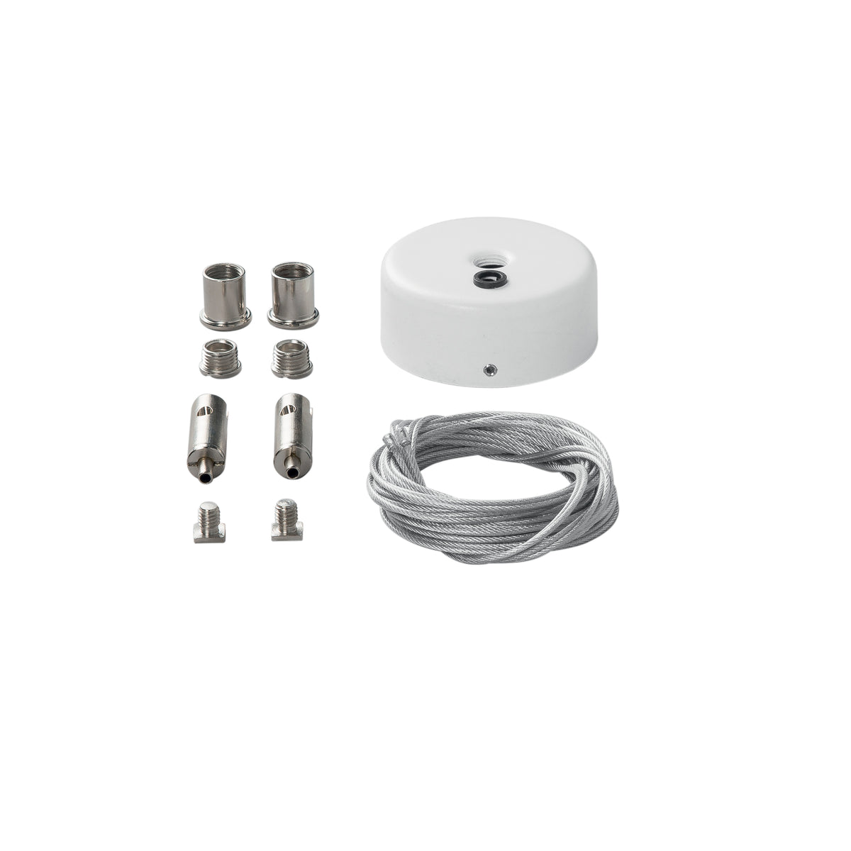 "Kit 2 cavi da 300 cm. per binario bianco DAVINCI accessori inclusi"