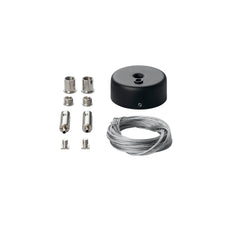 "Kit 2 cavi da 300 cm. per binario nero DAVINCI accessori inclusi"