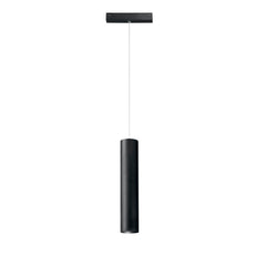 "Lampada LED a sospensione per binario DAVINCI nera 18W luce naturale"