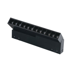 "Lampada LED per binario DAVINCI nera 10W luce calda UGR<19"