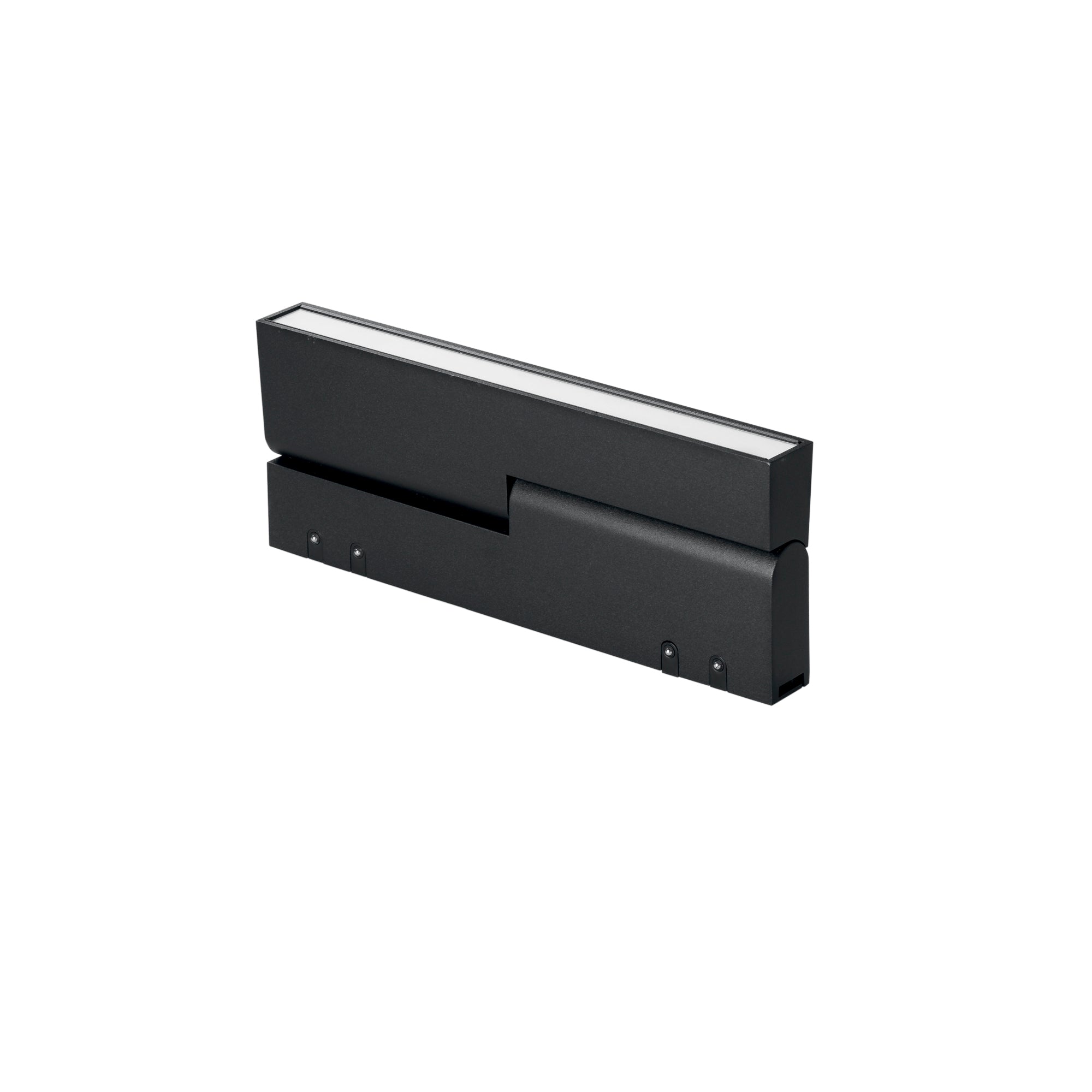 "Lampada LED per binario DAVINCI nera 10W luce calda"