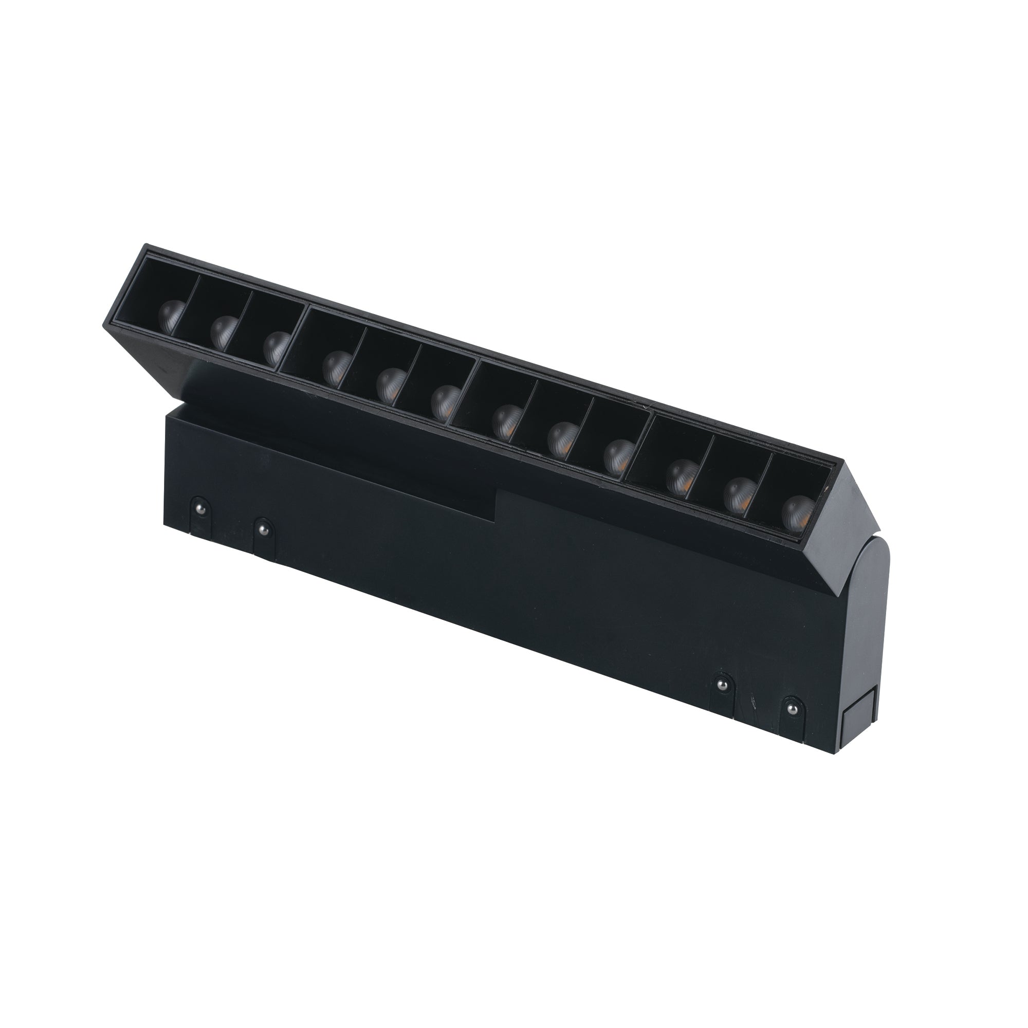 "Lampada LED per binario DAVINCI nera 10W luce naturale UGR<19"