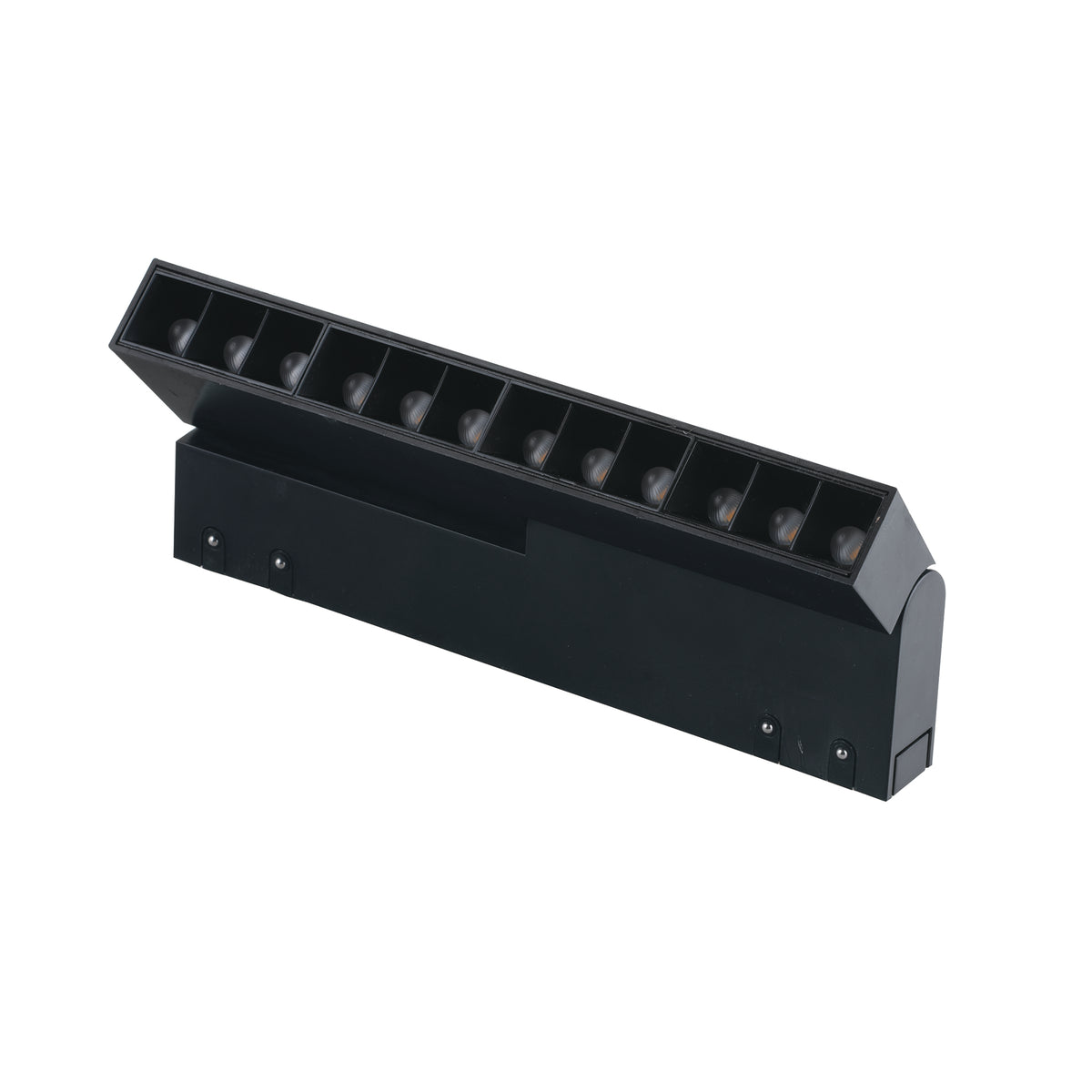 "Lampada LED per binario DAVINCI nera 10W luce naturale UGR<19"