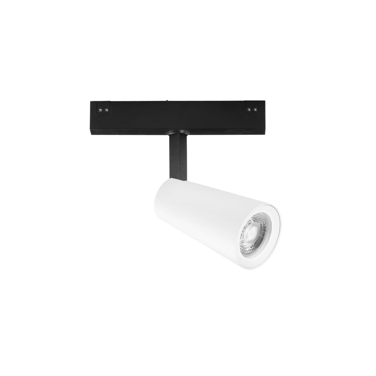 "Faro binario DAVINCI 48V in alluminio bianco 10W luce calda"