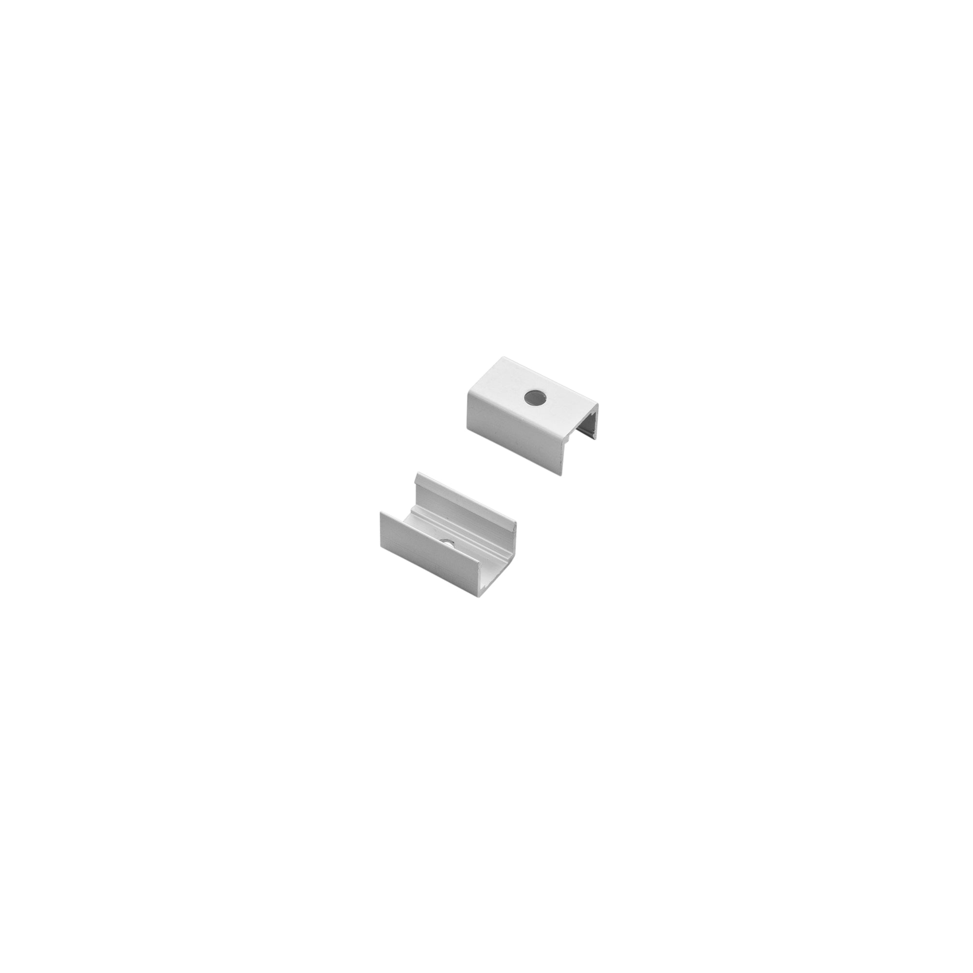"Set 2 staffe per striscia neon flex 24V"
