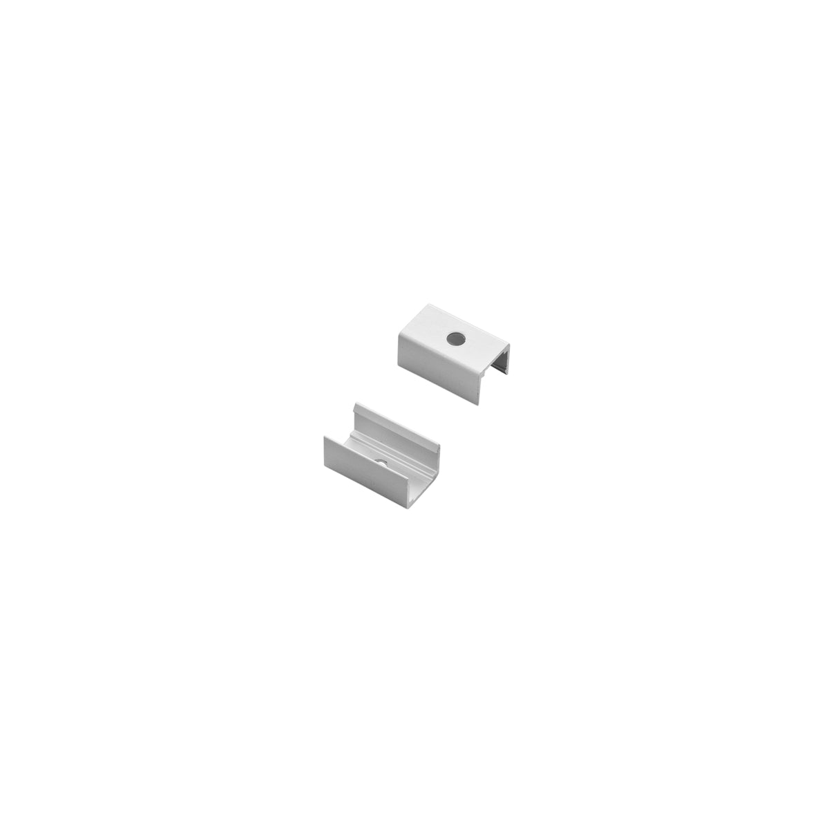 "Set 2 staffe per striscia neon flex 24V"