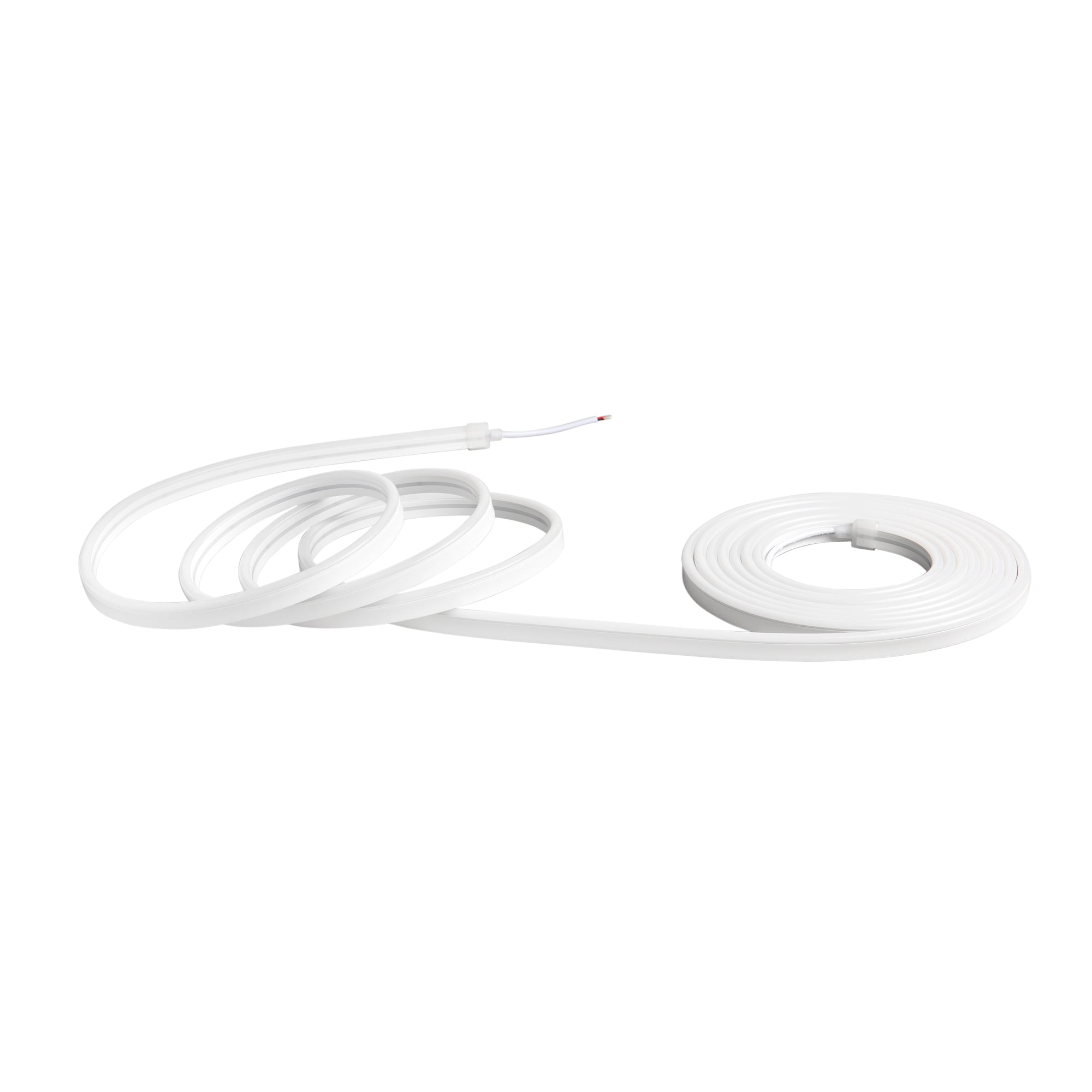 "Striscia LED ultra flessibile 24V 12W/m luce gialla IP65 500cm"