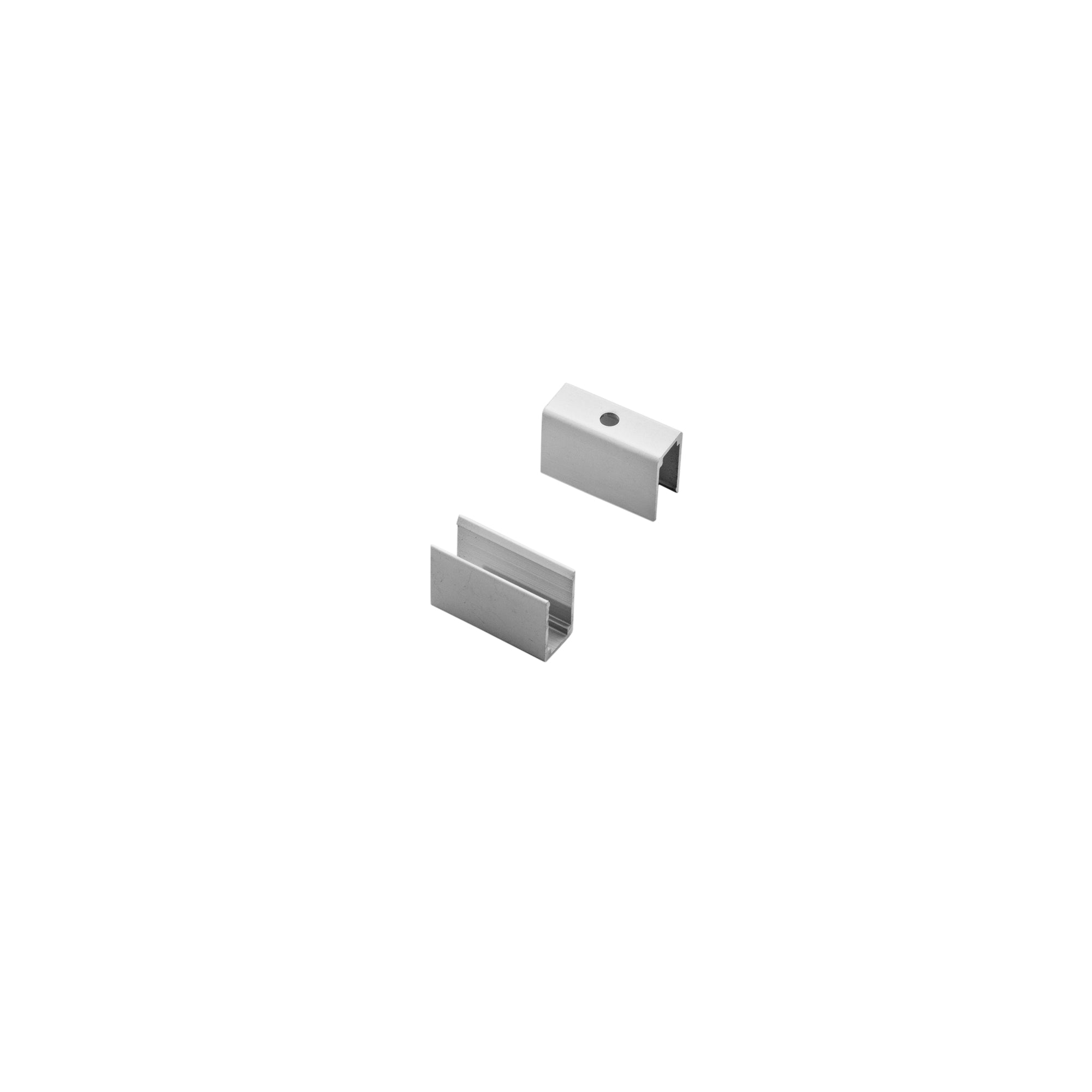 "Set 2 staffe per striscia neon flex 24V"